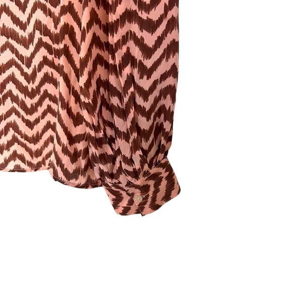 Mango Bicolour Print Blouse - Picture 11 of 15